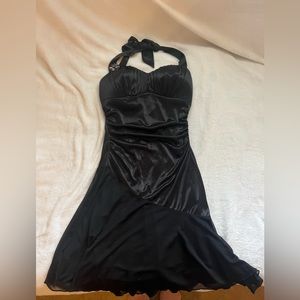 Silky Black Dress Small